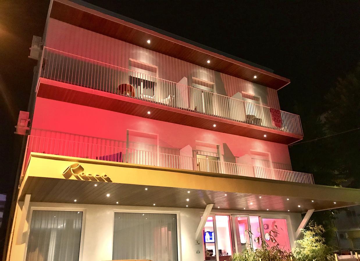 Hotel Ricci Rimini Exterior foto